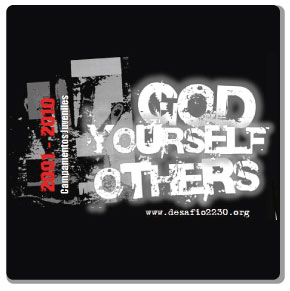 two color design on black t-shirt, white and red ink